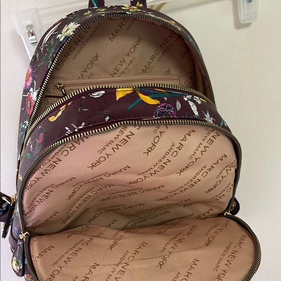 Andrew Marc Marc New York Floral Backpack - Picture 8 of 9
